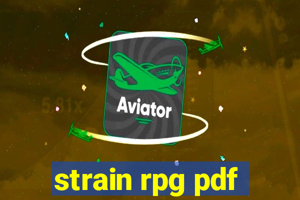 strain rpg pdf